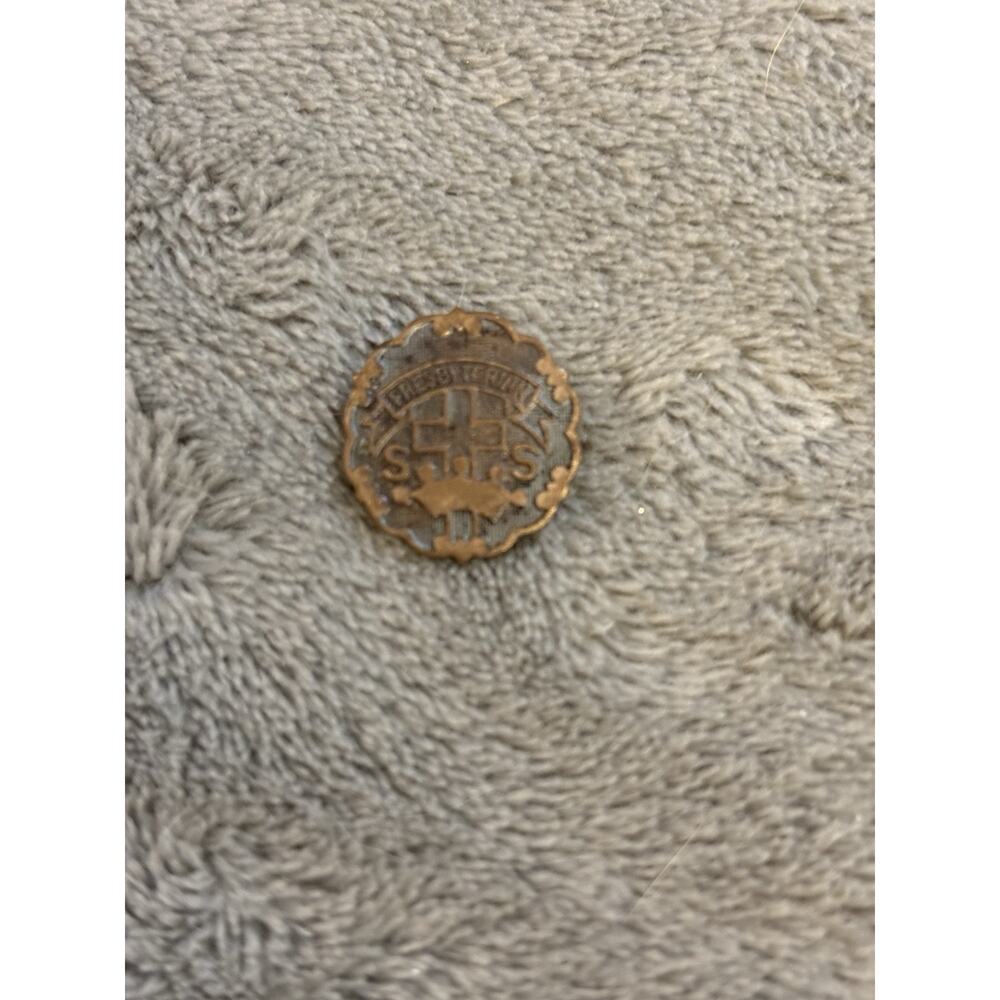 Vintage Presbyterian Sunday School Pin